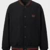buy Needles x A Tribe Called Quest Black Varsity Jacket