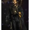 iHeartRadio Festival 2024 The Weeknd Black Hooded Coat