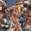 iHeartRadio Festival 2024 Victoria Monét Brown Coat